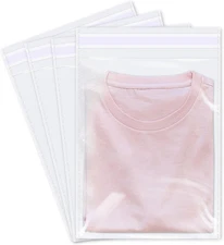 - 1000 Pcs - 9" X 12" Clear Plastic Cellophane Bags - Resealable Self Sealing Ce