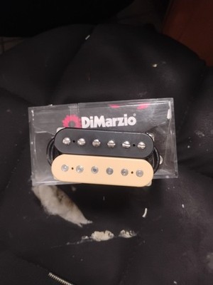DiMarzio DP261BC PAF Master Bridge Humbucker Guitar Pickup- Black/Cream