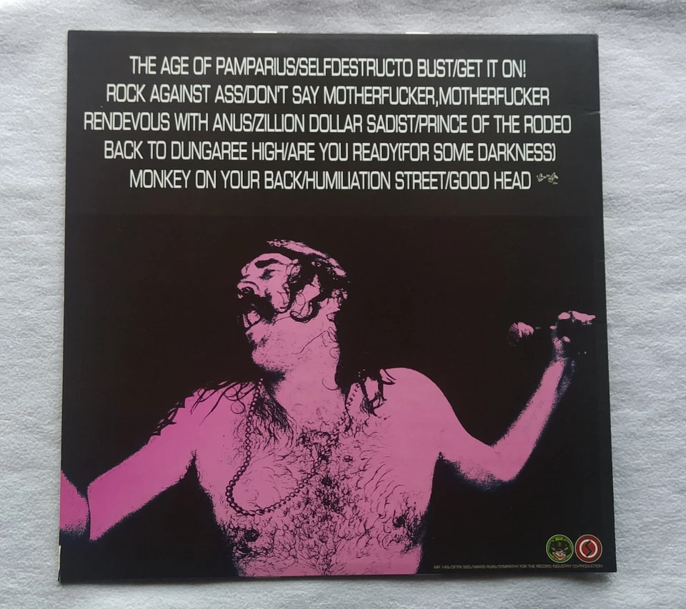 TURBONEGRO Apocalypse Dudes Pink Marble USVinyl LP Man's Ruin Records/SFTRI 1999 - Bild 2 von 4