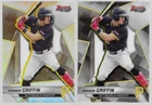 KONNOR GRIFFIN 2025 Bowman Best Base & Refractor Top Prospect Rookie (2) Cards