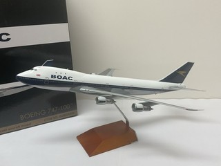 Rare Gemini200 BOAC 747 100 Diecast Model 1:200 scale