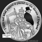 1 oz. 2026 PUPPET THRONE V2 Mini-Mintage proof .999 fine silver PRE-SALE