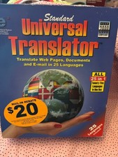 Standard Universal Translator Windows 95/98 CD-ROM Language Force 1998 NEW