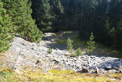 Photo 12x8 Quarry tips below Pen yr Allt There are several of these sites  c2012