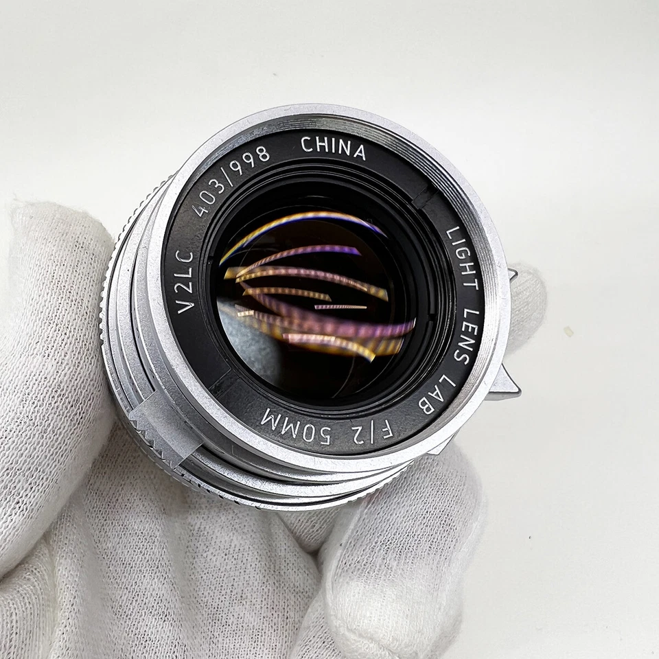 Light lens lab Lens 50mm F2 Silver Chrome Leica Summicron M M3 M6 M240 M10 - Image 4 of 4