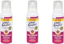 Little Noses Baby Saline Spray 3oz (3 Pack)
