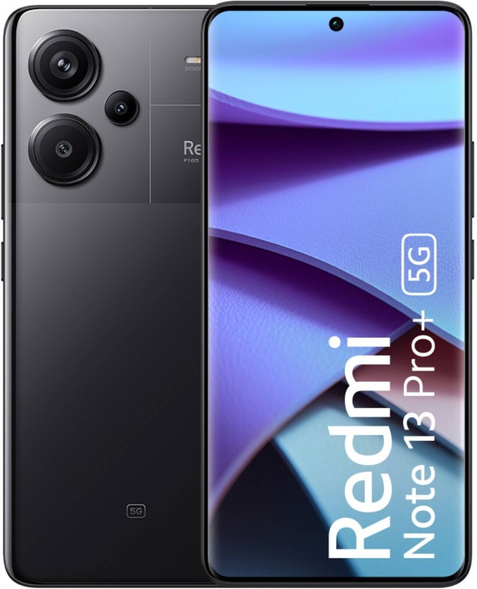 REDMI Note 13 Pro+ 5G (Black, 512GB 12GB RAM)6.67