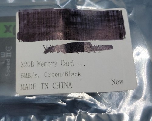 32GB SD Memory Card, 95 MB/s Speed II. New - Picture 5 of 10
