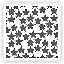 Pattern 34 Stencil - Choose a Size - Laser-Cut Reusable Plastic