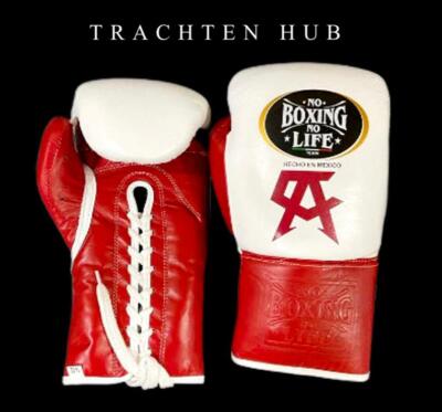 Customized Handmade Canelo No Boxing No Life Boxing Gloves | White