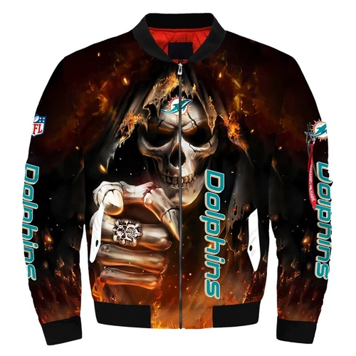 Washington Commanders Men's Flight Bomber Jacket