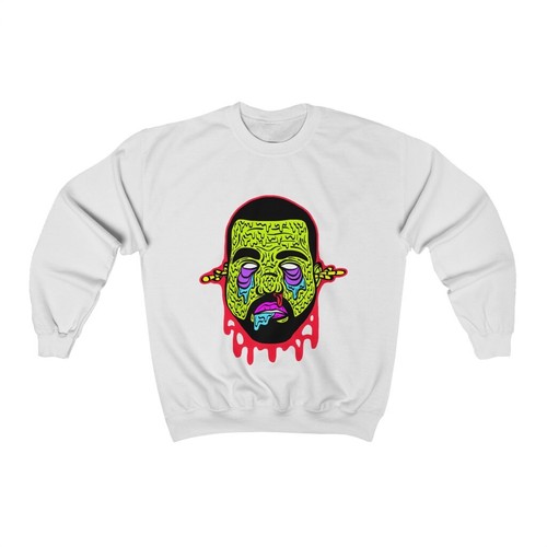 Kanye West Zombie Ye Halloween Heavy Blend™ Crewneck Sweatshirt - Picture 4 of 5