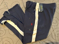 RALPH LAUREN POLO DARK BLUE SWEATPANTS JOGGERS SIZE XL MEN NWT $125.00
