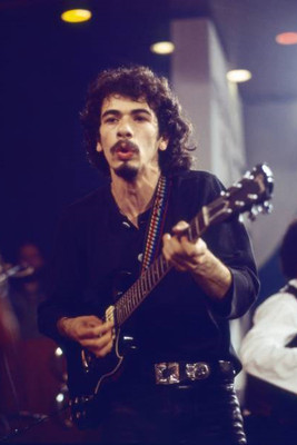Carlos Santana und Santana spielen Live Jazz Musik 4 x 6 Foto