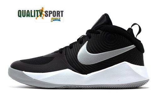 Nike Team Hustle Nero Scarpe Shoes 
