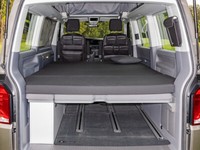Brandrup iXTEND Faltbett FüR VW T6.1 California Beach Und Multivan Mit 3Er Bank