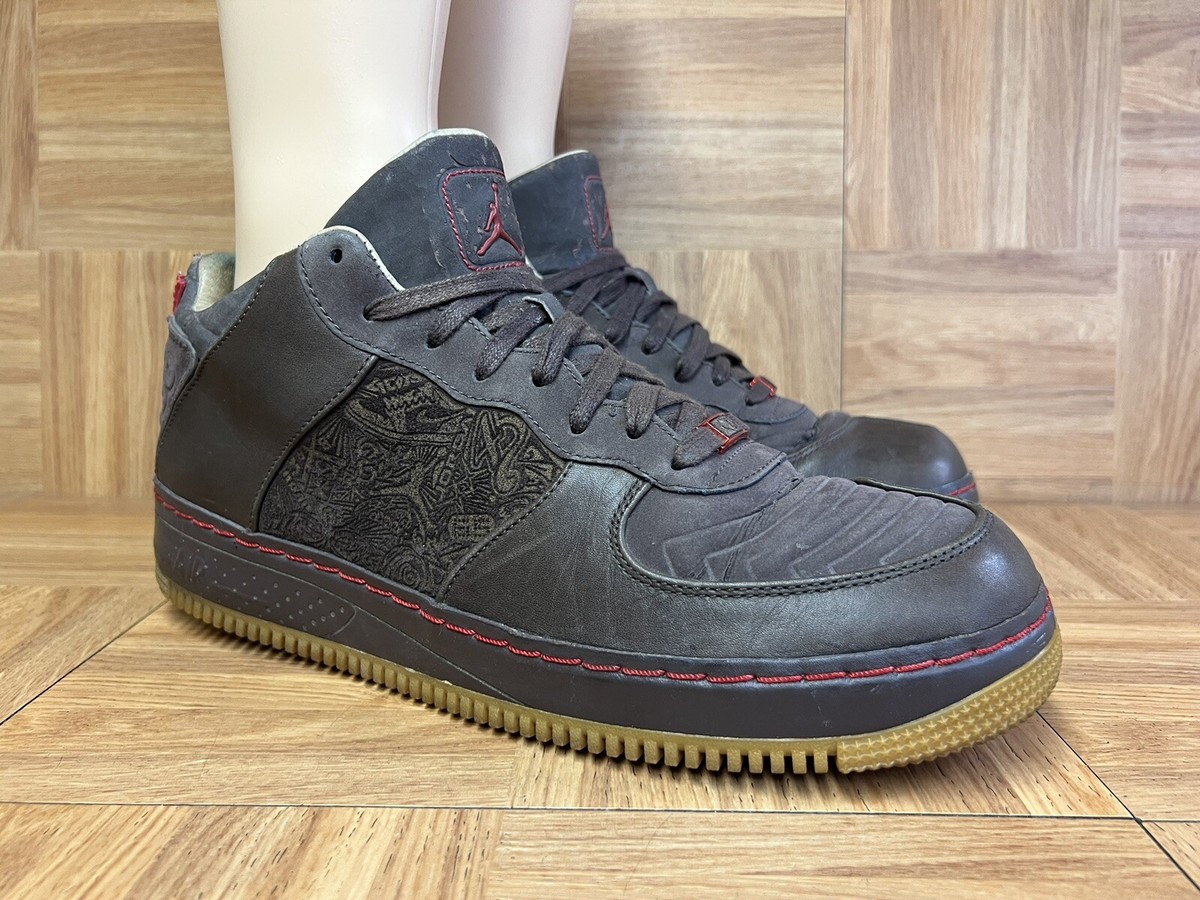 RARE🔥 Size 12 - Nike Air Jordan Fusion 20 Low LS Dark Cinder 2008