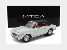 1:18 MITICA Alfa Romeo Giulia 1600 Gtc Cabriolet 1964 Light Blue MITICA100083 MM