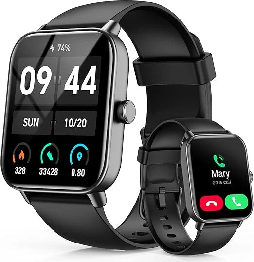 Smart Watch Women Men with Phone Function Wristwatch for iPhone Samsung Huawei