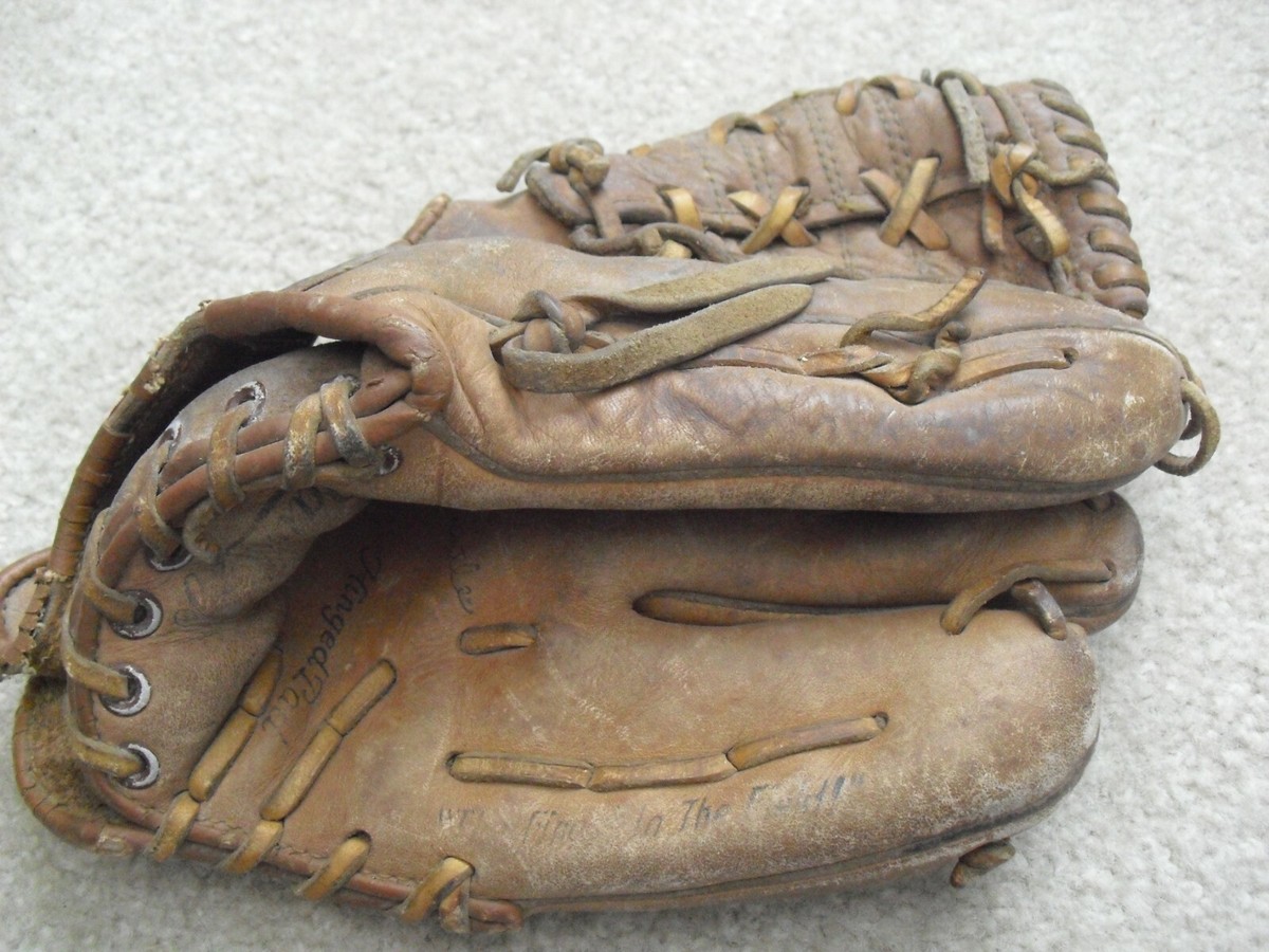 Vintage 1960s Rawlings GJ 99 Mickey Mantle Leather Baseball Glove