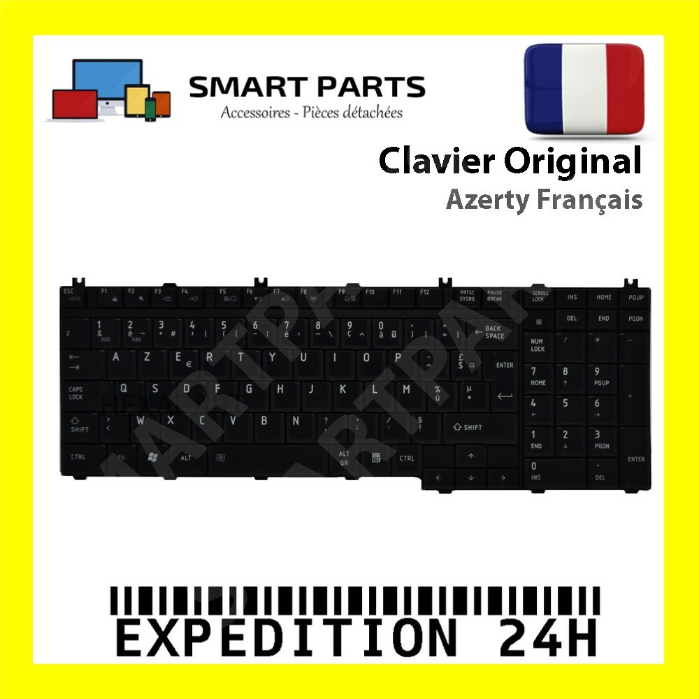 Clavier Toshiba Tecra A11 S11 de rechange pour réparer les touches bloquées