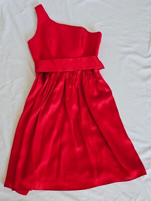strapless open back dress Lukea Sleeveless Mini Dress Red main image 1