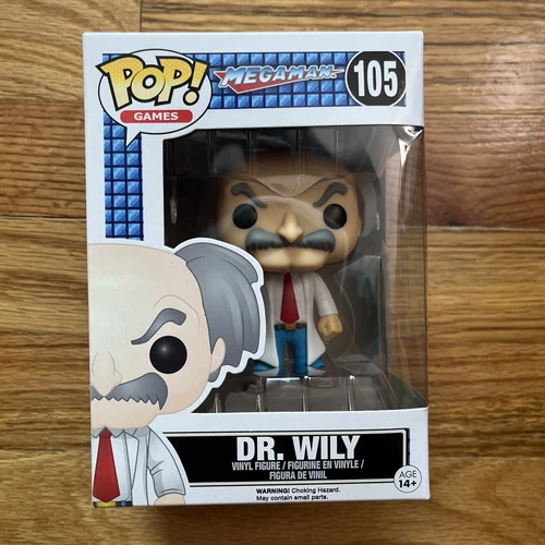 Funko Pop! Vinyl: Mega Man - Dr. Wily #105