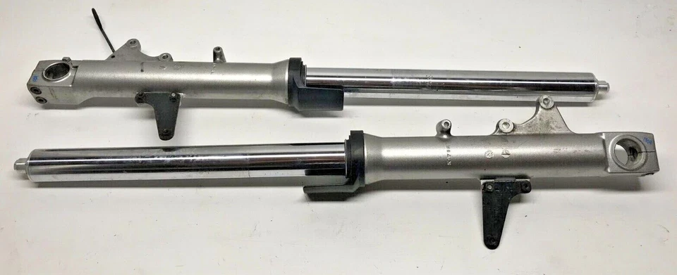 Horquillas delanteras suspensión horquilla tubos 2002-2005 Kawasaki ZZR1200 recto OEM Foto 3 de 4