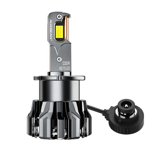 AUXBEAM Canbus D2 D2R D2S LED Headlight For Infiniti G35 2005-2008 G37 2008-2014 - Picture 11 of 12