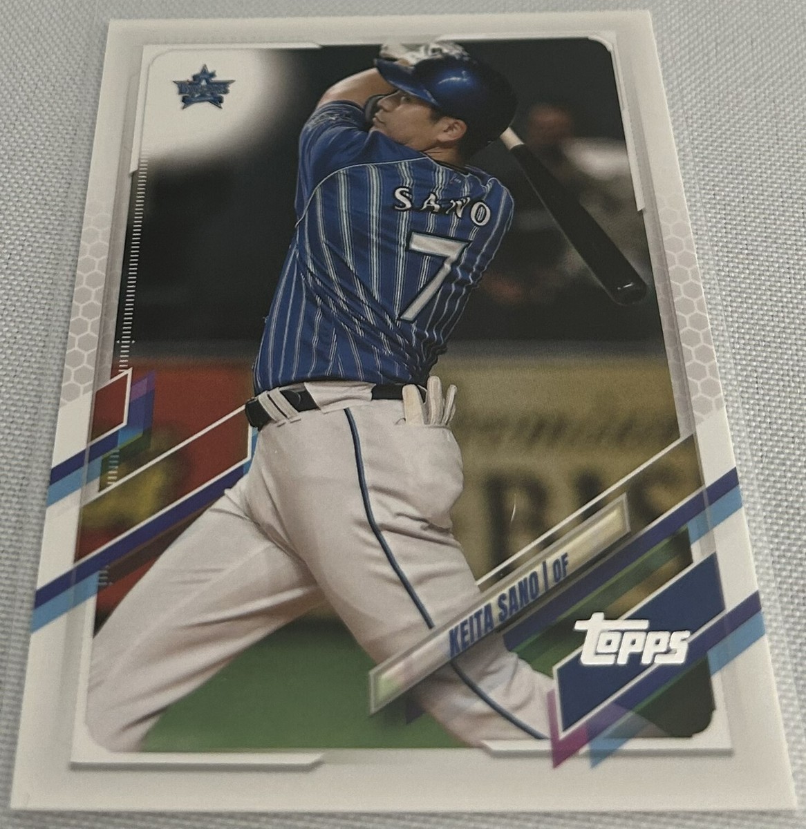 2021 Topps Nippon Pro Baseball Keita Sano Yokohama DeNA Baystars