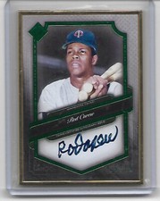 ROD CAREW Topps Transcendent Collection LAST 1 Auto Gold Frame AUTOGRAPH 15/15