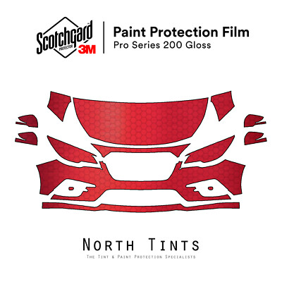 3M PRO Series PreCut Paint Protection Clear Bra PPF for Subaru Legacy 2018-2019