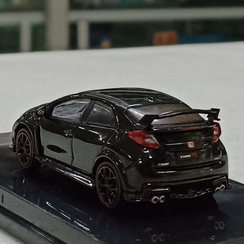 Coche diecast diecast Honda Civic Type R Fk2 2016 cristal negro perla - Imagen 15 de 16