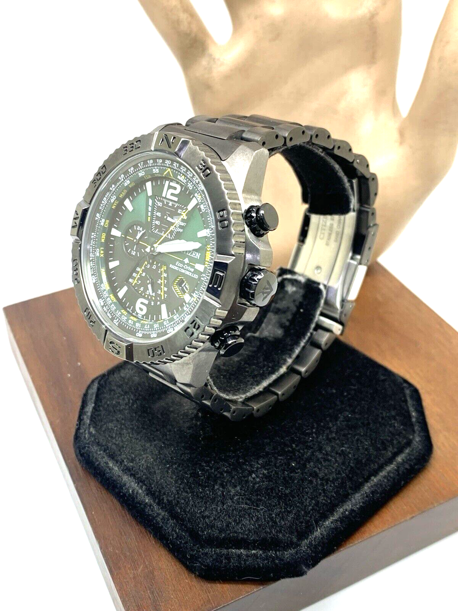Citizen Men's Watch AT8227-56X Promaster Navihawk Eco-Drive Green
