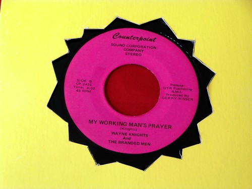 WAYNE KNIGHTS & THE BRANDED MEN~ MY WORKING MAN'S PRAYER~ MEGA RARE~ NEAR MINT - 第 1/2 張圖片