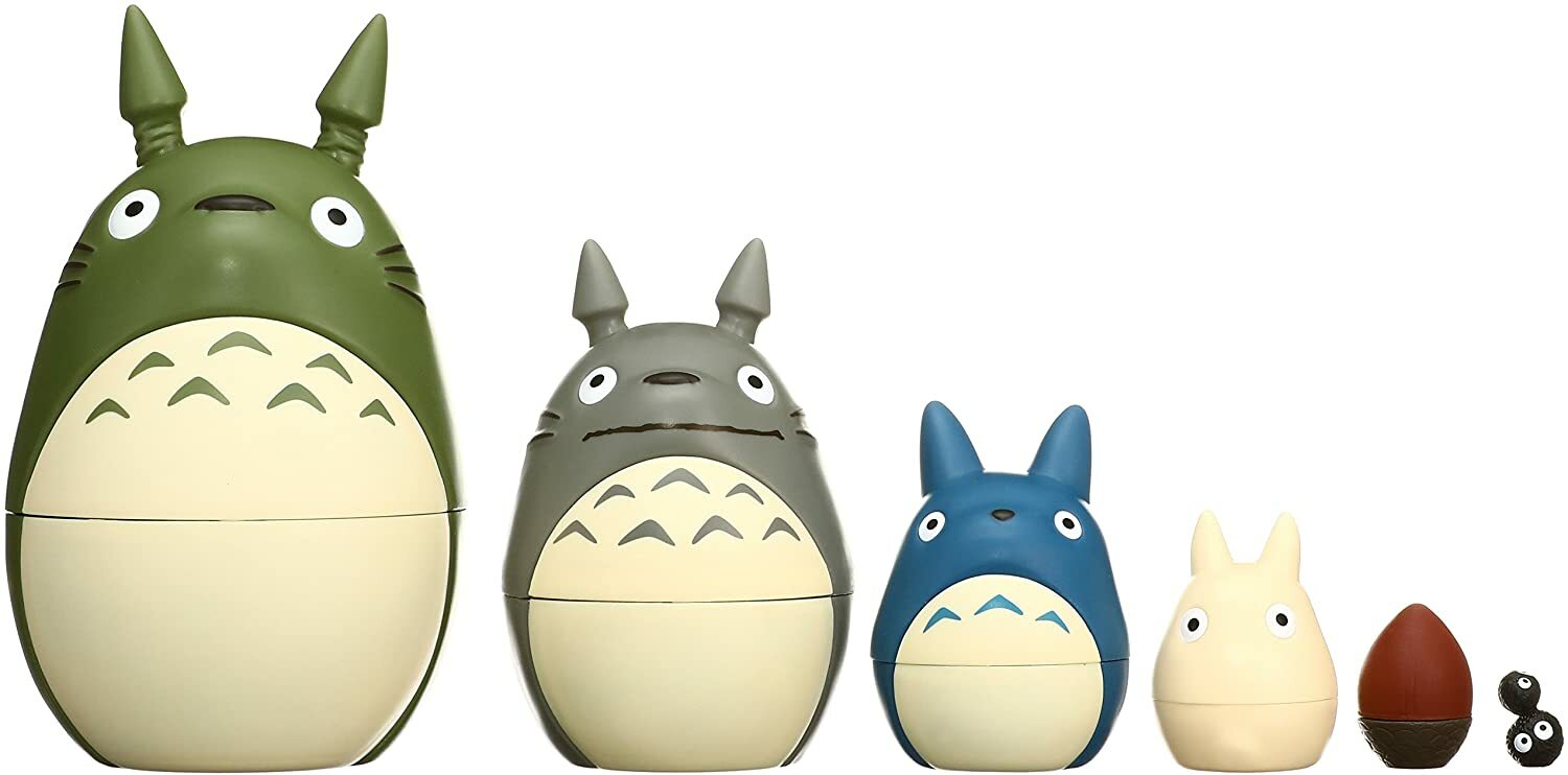 Studio Ghibli My Neighbor Totoro Figure Matryoshka Doll 6pcs New