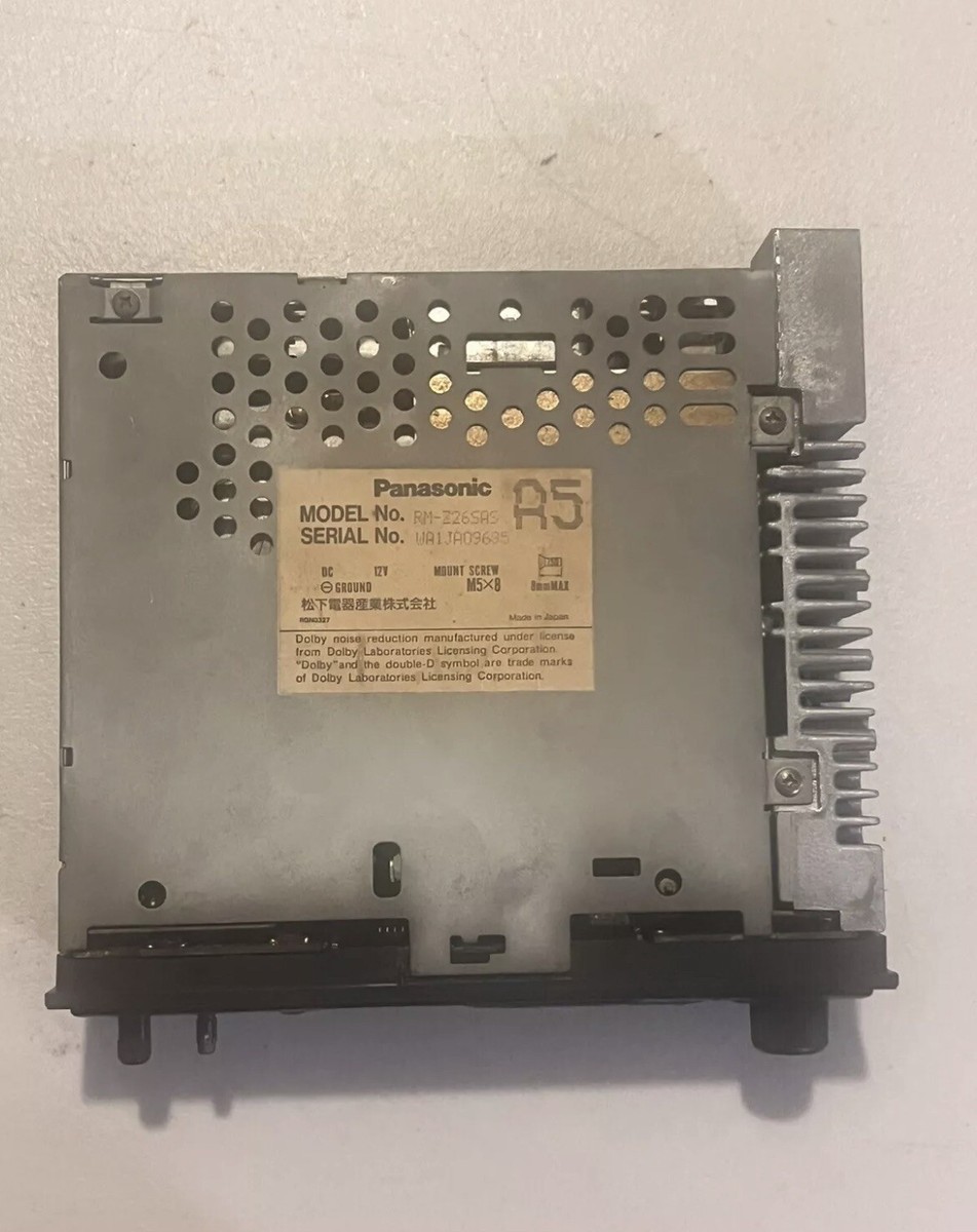 Nissan Skyline R32 GTR Factory Radio Panasonic RM-Z26SAS OEM Nissan Skyline R32 GTR Factory Radio Panasonic RM-Z26SAS OEM