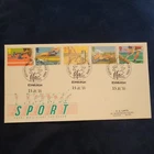 Great Britain 1986 FDC Royal Mail Cover Sport Shooting Edinburgh Castle Cancel