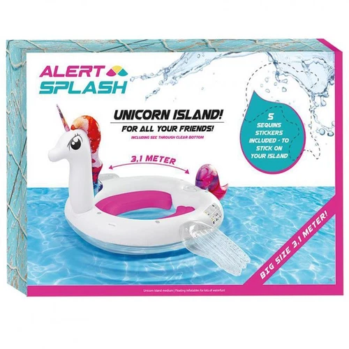 XXL Riesen Einhorn Party Lounge Badeinsel Pool Liege Luftmatratze groß 310cm