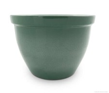 KERAZO Keramik Blumentopf Pflanzkübel Planzgefäß 19x15 Outdoor Frostfest HELGRÜN