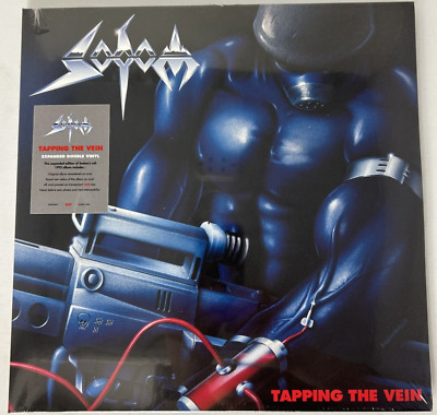 Sodom - Tapping The Vein Vinyl, LP Ltd Ed, Deluxe Ed, Red Transparent