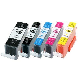 5 Tintenpatronen XL mit Chip für Canon Pixma MG5200 MG5250 MG5300 | eBay