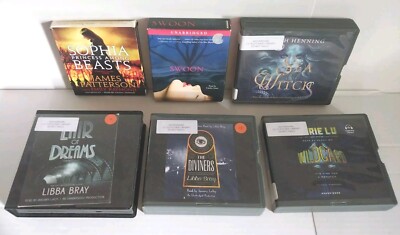 Lot 6 PN Audiobooks Swoon Sea Witch Lair of Dreams Diviners Wildcard Sophia +