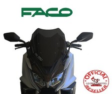 Parabrezza Cupolino KYMCO AK 550 dal 2017 al 2024 FACO BASSO FUME Scuro AK550