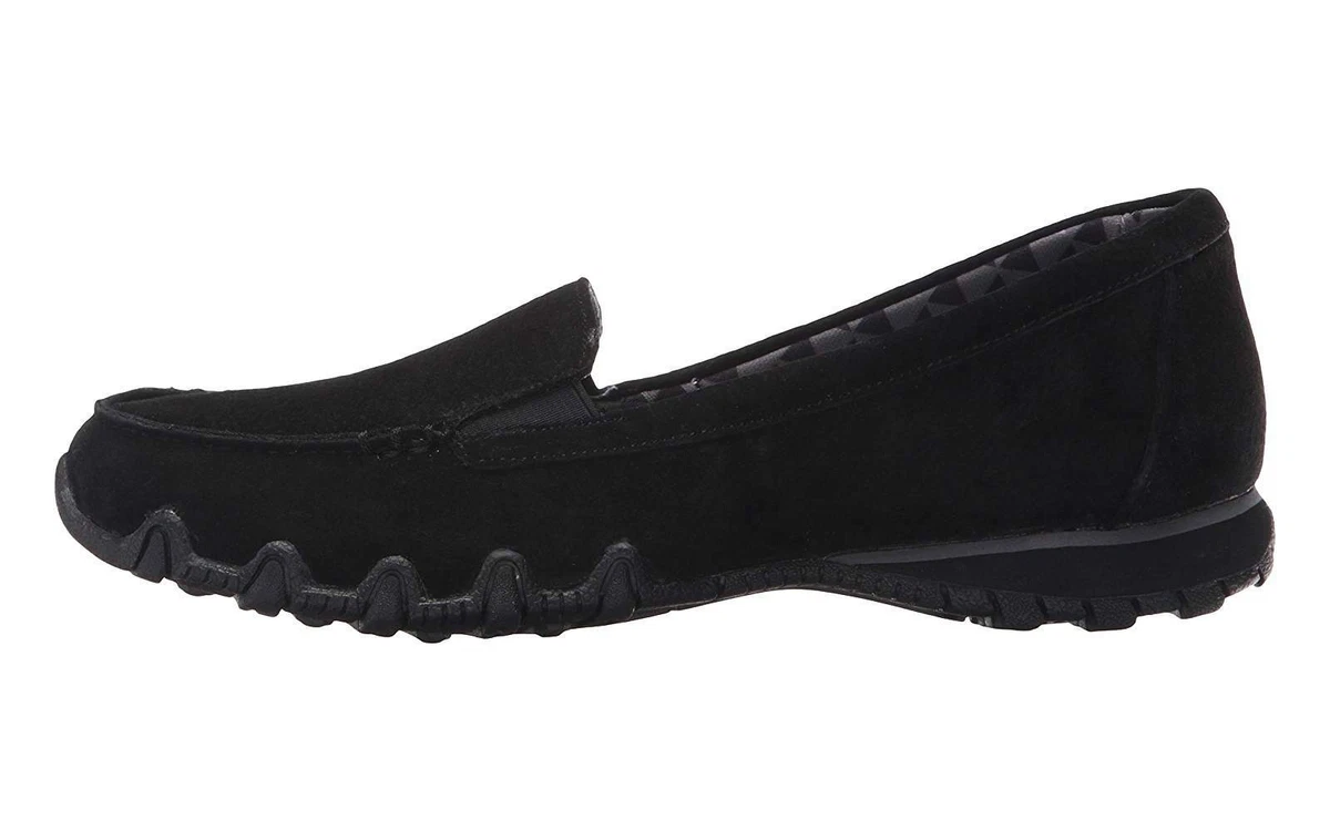 Skechers Womens Black Bikers Roamer Trainers Flats 49324 UK 3 EU