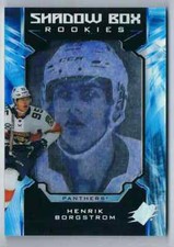 2018-19 SHADOW BOX ROOKIES HENRIK BORGSTROM ROOKIE 245/298 FLORIDA PANTHERS #41