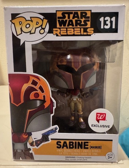 Funko Pop! Star Wars Rebels Sabine [Masked] #131 Walgreens Exclusive