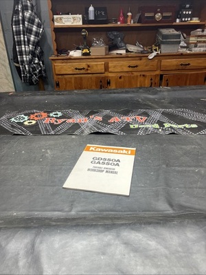 #ad OEM Kawasaki Workshop Manual Portable Generator GD550 GA550 99924 2019 C3 $24.99