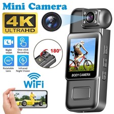 4K Mini WiFi Camera Portable Sports DV Cam Infrared Night Vision Recorder UK