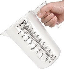 Plastic Measuring Cup with Handle, Measuring ...
